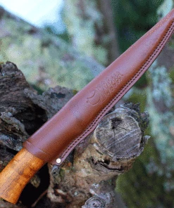 Helle Steinbit, Sandvik 12C27 Stainless Steel, Curly Birch Handle -Buck Knives Sales HE115.4 58753.1637163493