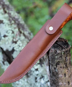 Helle Fjellkniven, Triple Laminated Stainless Steel, Curly Birch Handle -Buck Knives Sales HE4.3 18078.1637166566