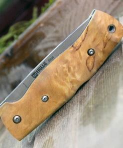 Helle Bleja 625, 3.35" Triple Laminated Stainless Steel Drop Point Plain Blade, Curly Birch Handle 8 Helle Bleja 625, 3.35" Triple Laminated Stainless Steel Drop Point Plain Blade, Curly Birch Handle -Buck Knives Sales HE625.1 43218.1581523081
