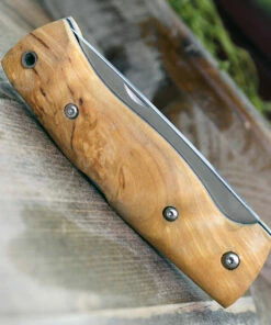 Helle Bleja 625, 3.35" Triple Laminated Stainless Steel Drop Point Plain Blade, Curly Birch Handle 7 Helle Bleja 625, 3.35" Triple Laminated Stainless Steel Drop Point Plain Blade, Curly Birch Handle -Buck Knives Sales HE625.2 68748.1581523081