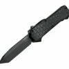 Hogue Compound HO34026, 3.5" CPM S30V Tanto Black Finish Blade, Solid Black G10 Handle