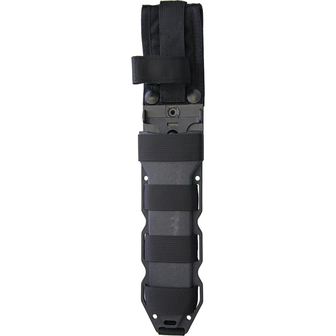 Hogue EX-F01 Fixed Blade HO35109, 7" A2 Black Tanto Plain Blade, Black G-10 Handles 2 Hogue EX-F01 Fixed Blade HO35109, 7" A2 Black Tanto Plain Blade, Black G-10 Handles - Image 2