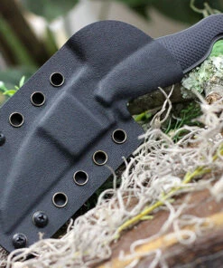 Jake Hoback Knives Jake Hoback Talim Combatives HOB011L, 3.5" S35VN Black Stonewash Wharncliffe Plain Blade, Black G-10 Handle -Buck Knives Sales HOB011L.3 01660.1616699369