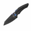 Jake Hoback Knives Jake Hoback Sumo Button Lock - Blk/Purple Ti (3.25" Blk CPM-20CV)