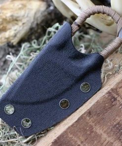 Jake Hoback Knives JHK Jeremiah Johnson Tan HOB025T, 4.0625" CPM-20CV One Piece Construction, Kydex Sheath -Buck Knives Sales HOB025B.3 10503.1616180589