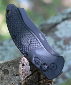 Hogue SIG 36422 EX-A04 Tactical Folder, 3.5" 154 CM Grey Cerakote Finish Wharncliffe Blade, Black G10 Handle -Buck Knives Sales HOG36422 78994.1592490015