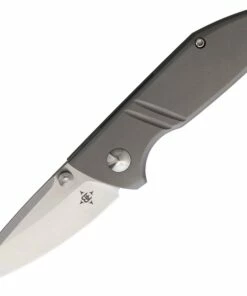 Alliance Designs Ice Lite Ti Framelock ALICE, 2.75" RWL34 Plain Blade, Titanium Handle