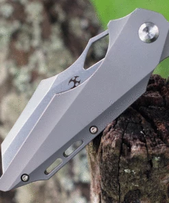 Kansept Knives Genesis K1010A1, 3.62" CPM-S35VN Satin Plain Blade, Titanium Handle -Buck Knives Sales K1010A1.3 30800.1623700506