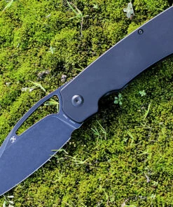 Kansept Knives Kansept Goblin XL Front Flipper - Blk Ti (3.5" CPM-S35VN Blk SW) K1016A2
