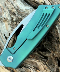 Kansept Knives Kansept Goblin XL Limited Edition - Green Ti (3.5" CPM-S35VN SW) K1016A4 -Buck Knives Sales K1016A4.2 37596.1644961383