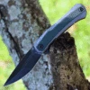 Kansept Knives Kansept Kratos - Green G-10 and Ti (3.79" Black Stonewashed) K1024A2
