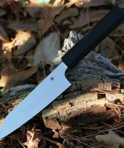 Spyderco Knives Spyderco Minarai Funayuki Utility Knife, Black Polypropylene (6.41" CTS BD1N) K16PBK