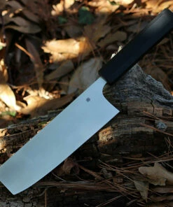 Spyderco Knives Spyderco Minarai Nakiri Cleaver Knife, Black Polypropylene (7.26" CTS BD1N) K17PBK