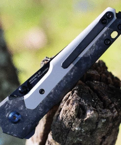 Kansept Knives Kansept EDC Tac Button Lock - Ti / Shred CF (3.1" S35VN Black) K2009A1 7 Kansept Knives Kansept EDC Tac Button Lock - Ti / Shred CF (3.1" S35VN Black) K2009A1 -Buck Knives Sales K2009A1.2 26870.1629916479