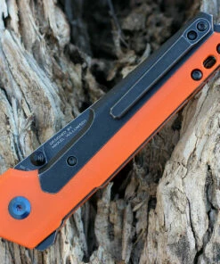 Kansept Knives Kansept EDC Tac Button Lock - Orange G10 / Blk Ti (3.1" S35VN Blk SW) K2009A7 7 Kansept Knives Kansept EDC Tac Button Lock - Orange G10 / Blk Ti (3.1" S35VN Blk SW) K2009A7 -Buck Knives Sales K2009A7.2 78877.1644965728