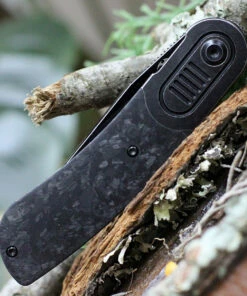 Kansept Knives K2025A2 Lundquist Reverie, 2.92" S35VN Black Stonewash Plain Blade, Shred Carbon Fiber Handle w/ Titanium Bolster 7 Kansept Knives K2025A2 Lundquist Reverie, 2.92" S35VN Black Stonewash Plain Blade, Shred Carbon Fiber Handle w/ Titanium Bolster -Buck Knives Sales K2025A2.3 26744.1618260336