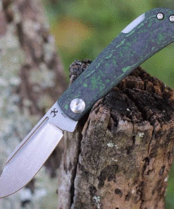 Kansept Knives Kansept Wedge Jungle Wear CF (2.9" CPM-S35VN SW) K2026B4