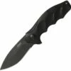 CRKT K221KKP Foresight Assisted Opening, 3.53" 1.4116 Steel Stonewashed Plain Blade, Glass Reinforced Nylon Handle