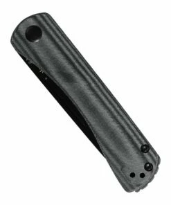 Kizer Cutlery Vanguard Pinch V3009N4, 3.03" N690 Black Plain Blade, Black Micarta Handle -Buck Knives Sales KIV3009N4.2 85664.1614887281