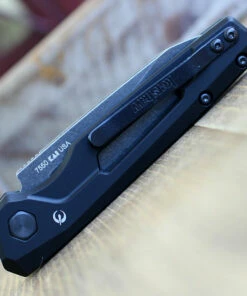 Kershaw Knives Kershaw Launch 11, 2.75" CPM 154 Blackwash Blade, Black Aluminum Handle -Buck Knives Sales KS7550.2 01453.1585165767