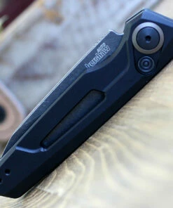 Kershaw Knives Kershaw Launch 11, 2.75" CPM 154 Blackwash Blade, Black Aluminum Handle -Buck Knives Sales KS7550.3 55535.1585165767