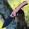 Kansept Knives Kansept Hellx - Copper / Black SW (3.6" D2 SW Black) T1008C1