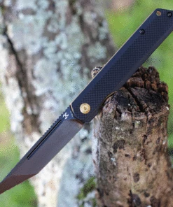 Kansept Knives Kansept Prickle - Black G-10 (3.5" 154CM Black Tanto) KT1012T1