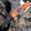 Kansept Knives Kansept Little Main Street - Orange Skull (2.26" 154CM Satin) T2015AW