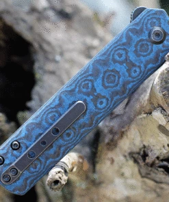 Kansept Knives Kansept Foosa Slip Joint - Blue CF Pattern (3" 154CM Blk) T2020T7 7 Kansept Knives Kansept Foosa Slip Joint - Blue CF Pattern (3" 154CM Blk) T2020T7 -Buck Knives Sales KT2020T7.2 14177.1634926797