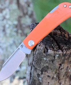 Kansept Knives Kansept Wedge Lock Back Orange G-10 (2.9" 154CM SW) T2026B8