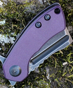 Kansept Knives Kansept Mini Korvid - Purple G10 (1.5" 154CM Blk SW Cleaver) T3030A3 -Buck Knives Sales KT3030A3.3 29908.1643302625
