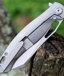 Kubey Knife Drake -Titanium (3.9” Sandblast CPM-S90V) KU246A -Buck Knives Sales KUB246.2 02068.1639501094