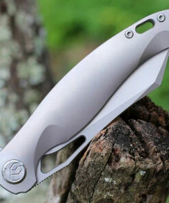 Kubey Knife Drake -Titanium (3.9” Sandblast CPM-S90V) KU246A -Buck Knives Sales KUB246.3 09098.1639501094