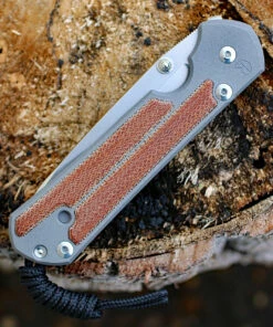 Chris Reeve Large Sebenza 21 - Natural Canvas Micarta (3.6" CPM S35VN Insingo) L21-1264 -Buck Knives Sales L21 1264.3 52120.1575580501