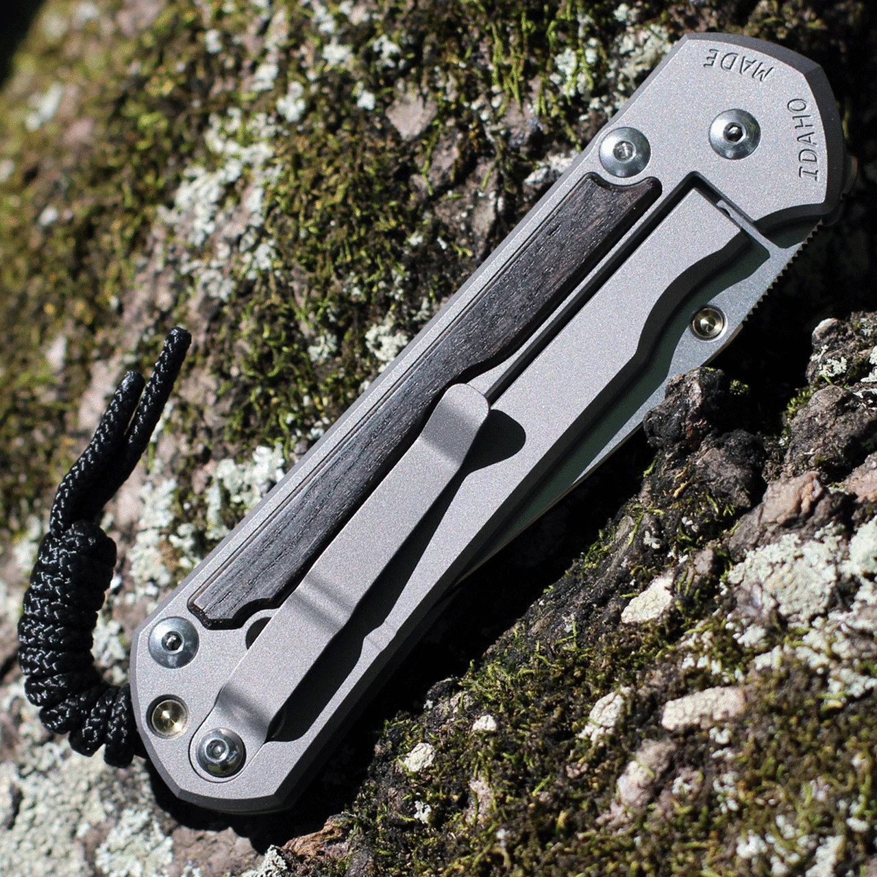 Chris Reeve Large Sebenza 31 Bog Oak Inlay, 3.61" CPM S45VN Stonewashed Drop Point Blade, Matte-Blasted Handle (L31-1100) 3 Chris Reeve Large Sebenza 31 Bog Oak Inlay, 3.61" CPM S45VN Stonewashed Drop Point Blade, Matte-Blasted Handle (L31-1100) - Image 3