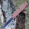 Templar Knife Co. Templar Premium Lightweight Large OTF -Alum. Bronze (3.55" D2 Blk Tanto) LA-AB-22-1