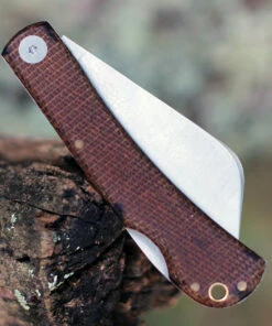 Lord And Field Outfitters Lord & Field Farmhand Lockback LOR03, 2.88" Stainless Steel Plain Blade, Brown Micarta Handle -Buck Knives Sales LOR03.6 19763.1600186667