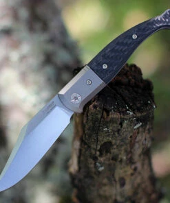 LionSteel Gitano TGT01CF Slip Joint, Carbon Fiber Folding Knife