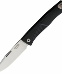 LionSteel Thrill Slip Joint - Black Alum. (3.2" Satin M390) TL-A-BS