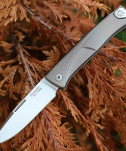 LionSteel Thrill Slip Joint - Bronze Ti (3.2" Satin M390) TL BR