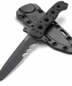 CRKT M16-FX Tanto CR13FX, 4.636" SK-5 Steel w/ Black Veff Serrated Blade, Black G10 Handle 5 CRKT M16-FX Tanto CR13FX, 4.636" SK-5 Steel w/ Black Veff Serrated Blade, Black G10 Handle -Buck Knives Sales M16 FX 3 12332.1579187131