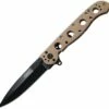 CRKT M16-03BK Bronze, 3.55" 12C27 Sandvik Oxide Plain Blade, Bronze 2Cr13 SS Handle