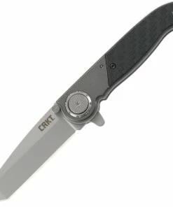 CRKT M40 Deadbolt Lock Tanto CRM400, 2.937" 1.4116 Plain Blade, Bolster - 6063 Al | Onlay - Glass Reinforced Nylon Handle