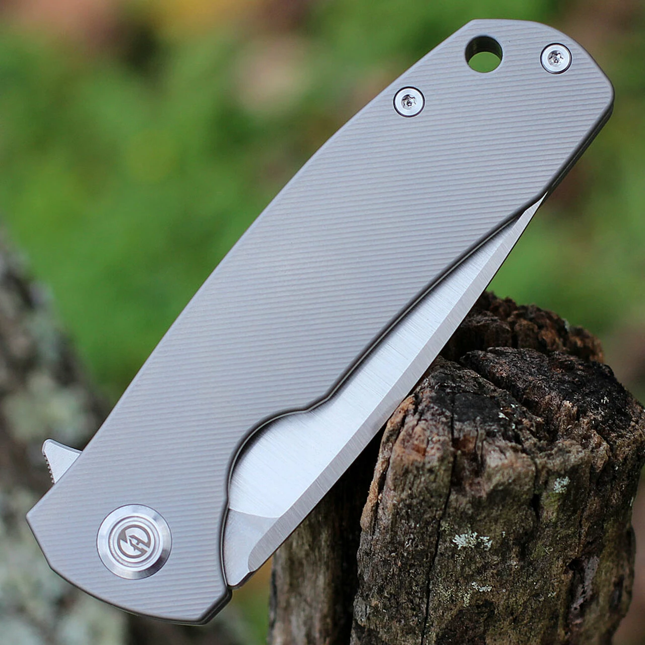 Maxace Knives Maxace Balance 2021 - Gray Titanium (3.7" M390 Satin) MBL101 3 Maxace Knives Maxace Balance 2021 - Gray Titanium (3.7" M390 Satin) MBL101 - Image 3