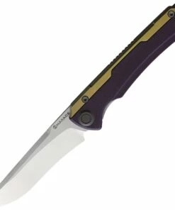 Maxace Knives Maxace Kestrel Front Flipper - Purple G-10 (3.62” M390 Satin) MKT201