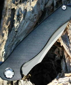 Maxace Knives Maxace Killer Whale 2.0 - Black Ti (3.9" ASP-60 Gray SW) MKW201 6 Maxace Knives Maxace Killer Whale 2.0 - Black Ti (3.9" ASP-60 Gray SW) MKW201 -Buck Knives Sales MAXMKW201.3 40480.1644433130