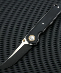 Maxace Knives Maxace Samurai Black G-10 (3.7" K110 Black / Satin) MSM05