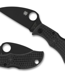 Spyderco Knives Spyderco Manbug Wharncliffe MBKWPBK, 1.97" VG-10 Wharncliffe Black Blade, Black FRN Handle