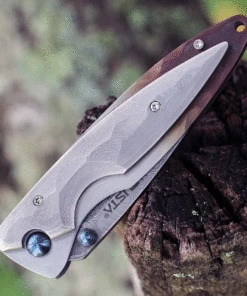 Mcusta Kusumi Classic Damascus Folder, Decorative Woven Nishijin Pouch -Buck Knives Sales MC0031D.3 74219.1626793986