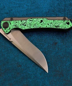 Maxace Knives Maxace Kestrel Front Flipper - Gray CF (3.62” M390 Satin) MKT203 -Buck Knives Sales MKT204 53456.1634225251